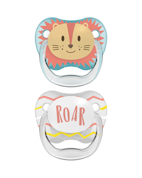 Sucette Prevent Tête Animal Lot de 2