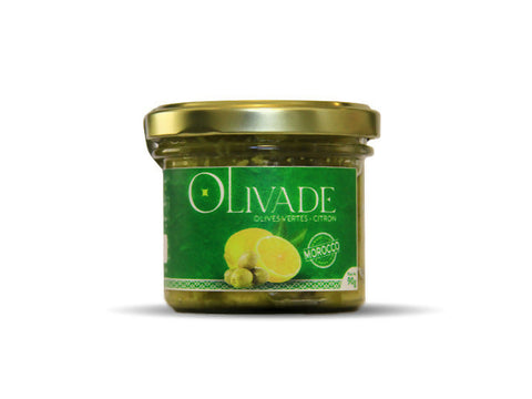 Tapenade : Olivade Acidulée - Olives vertes, Citron - 90 g