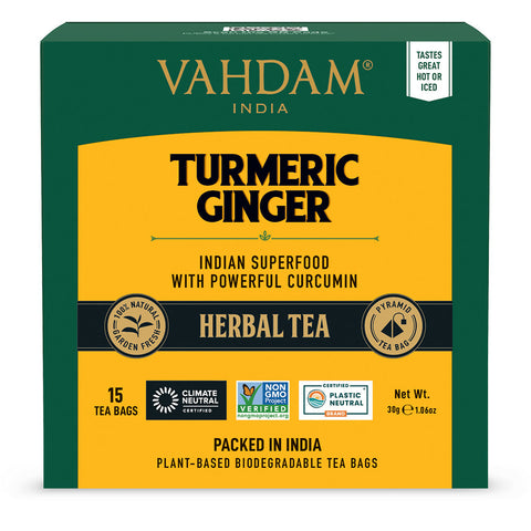 Tisane au Curcuma et au Gingembre 15s
