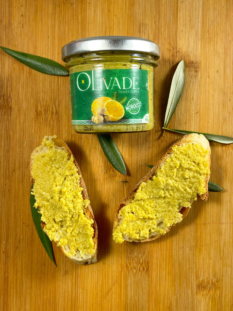 Tapenade : Olivade Acidulée - Olives vertes, Citron - 90 g