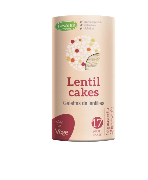 Galette de Lentilles Sans Gluten Lastello 135g
