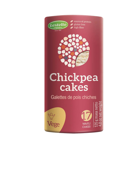 Galettes de Pois Chiches Sans Gluten Lastello 135g