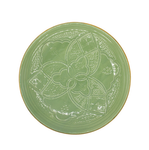 Grande assiette verte
