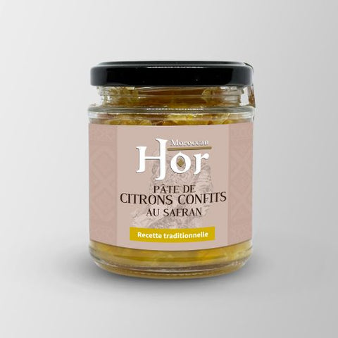 Pâte de Citrons Confits au Safran - 160g