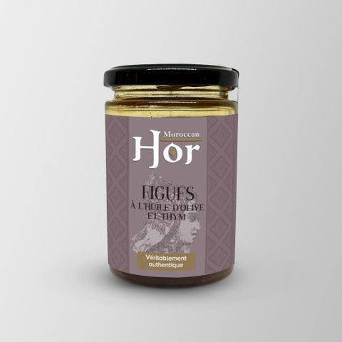 Figues à l'Huile d'Olive & Thym 350g