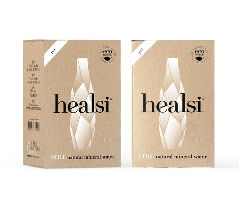 HEALSI PACK DE 6 BOUTEILLES - CRISTAL Eau minérale naturelle - 1L