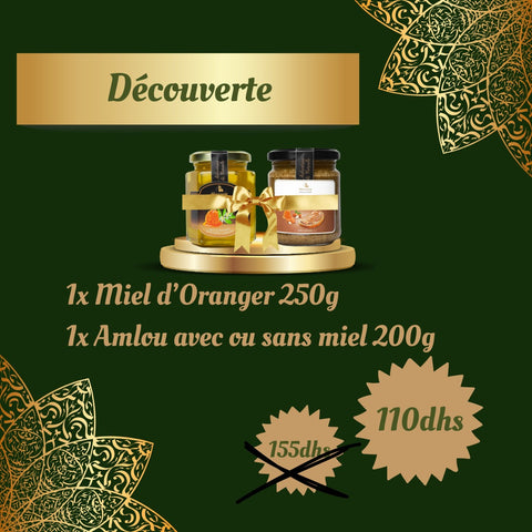 Pack Découverte BIO S - Amlou sans miel de 200g