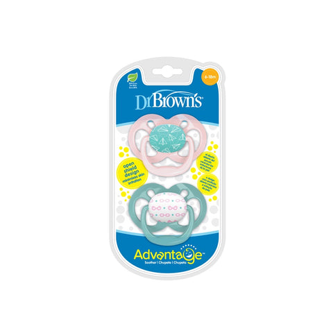 Sucette Advantage Lot de 2 - 6 à 18 mois
