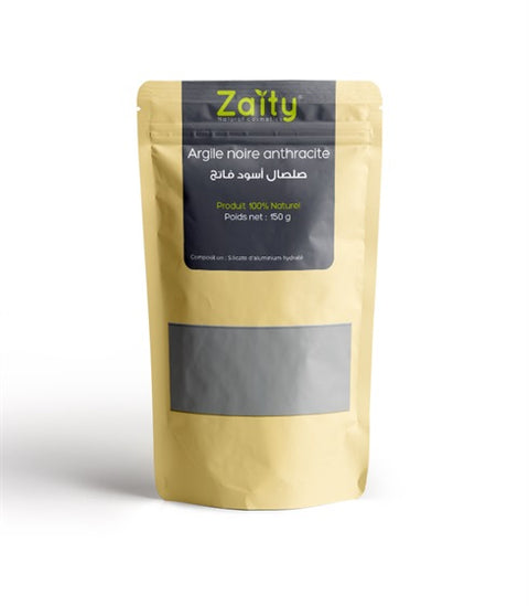 Argile noire anthracite 150g