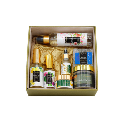Coffret bien-être - doré