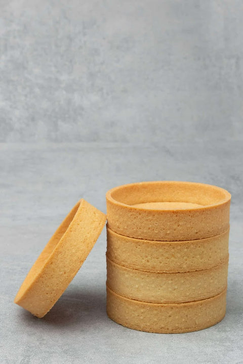 Tartelettes sucrées pur beurre rond – Vanille (18 pièces)