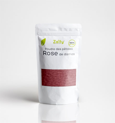 Poudre Rose de damas 100g