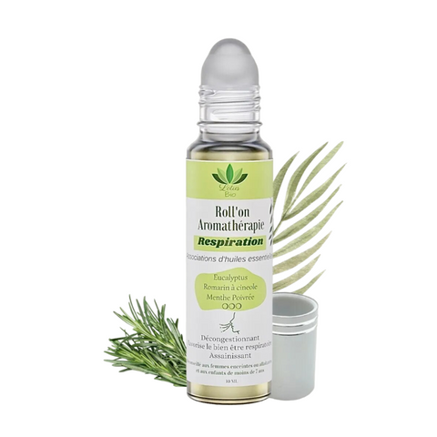Roll-On Aux Huiles Essentielles : Respiration - 10 ml