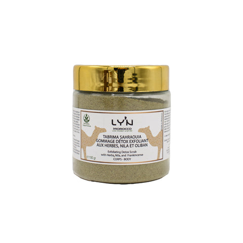 Tabrima Sahraouia – Exfoliant Éclaircissant & Soin Détox Corporel 50g