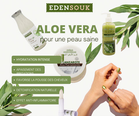 Les bienfaits de l'aloe vera : des produits naturels pour votre bien-être