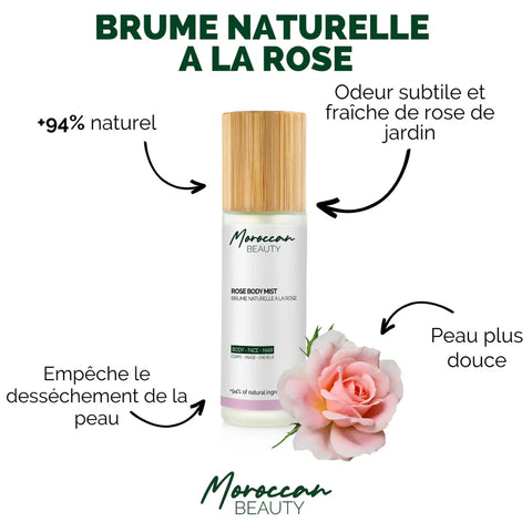 Brume à l'eau de rose -100ml