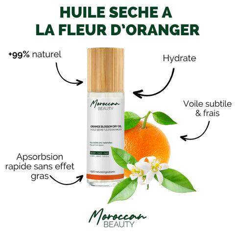 Huile sèche fleur d'oranger - 100ml