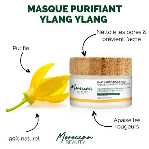 Masque purifiant Ylang Ylang - 50ml