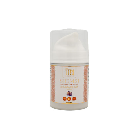 Crème Solaire Visage SPF 50+ au Safran