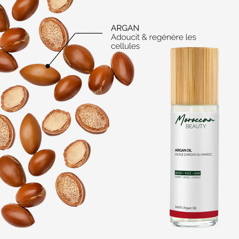 Huile D'Argan Du Maroc - 100% Naturel