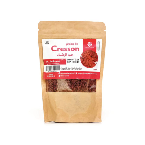 Graines de Cresson – 100g (حب الرشاد)