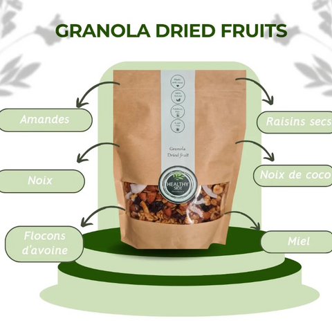 Granola aux Fruits secs - 250g