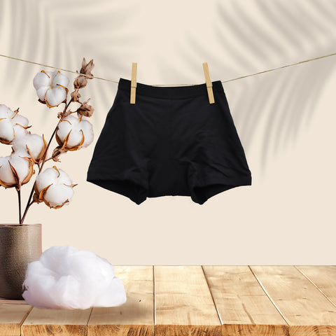 Culotte menstruelle Boxer Luna Flux Abondant