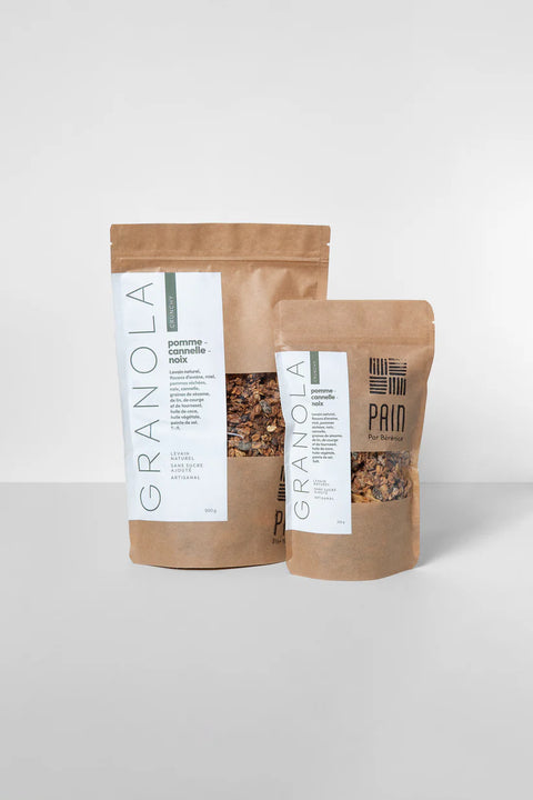 Granola pomme, cannelle & noix - 225 g