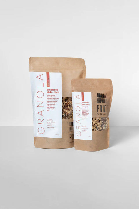 Granola amandes, zbib & coco - 225 g