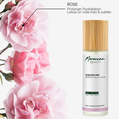 Brume à l'eau de rose -100ml