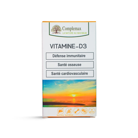 Vitamine D3 - 60 gélules