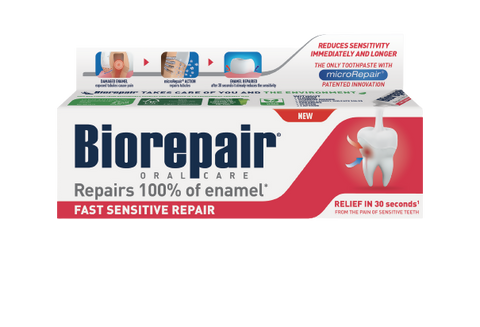 Biorepair Dentifrice Fast Sensitive Repair 75ml