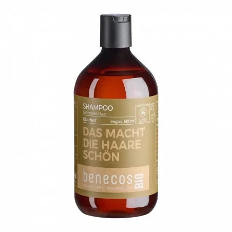 BENECOS BIO SHAMPOING CHEVEUX NORMAUX CHANVRE 500 ML