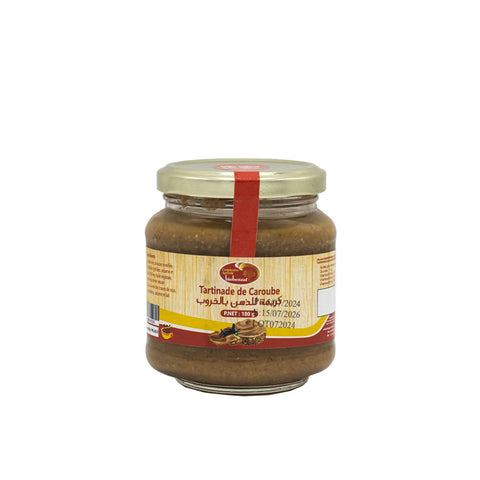 TARTINADE DE CAROUBE AU MIEL 180g