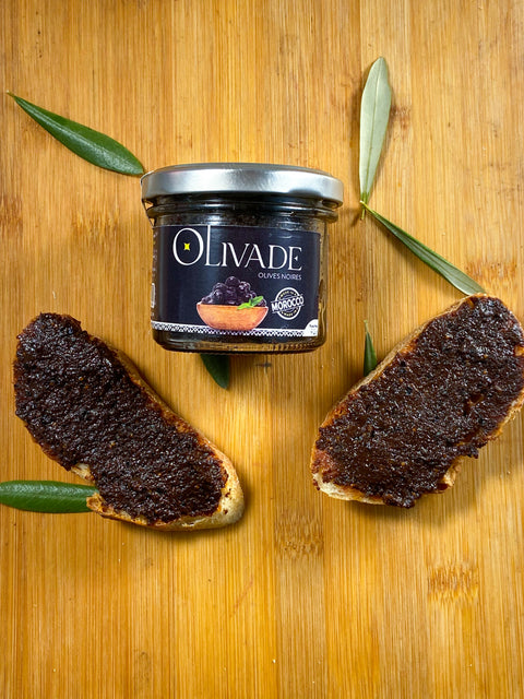 Tapenade : Olivade Traditionnelle - Olives noires - 90 g