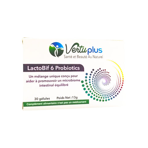 Lactobif 6 Probiotics – 30 Gélules