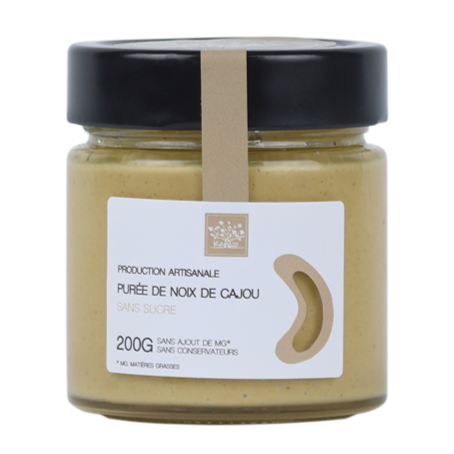 Pâte à tartiner noix de cajou sans sucre - 200g