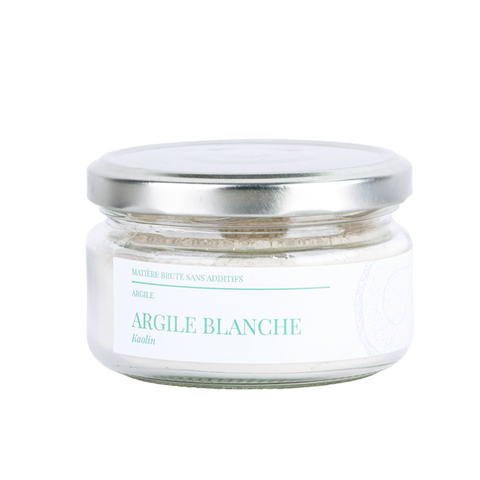 Argile blanche en poudre