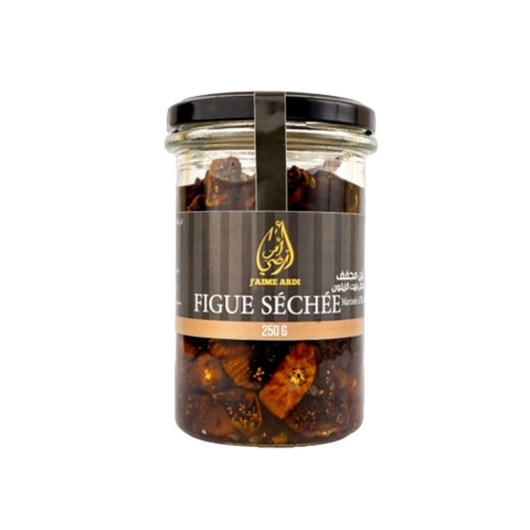 Figues séchées marinées huile d'olive-250g