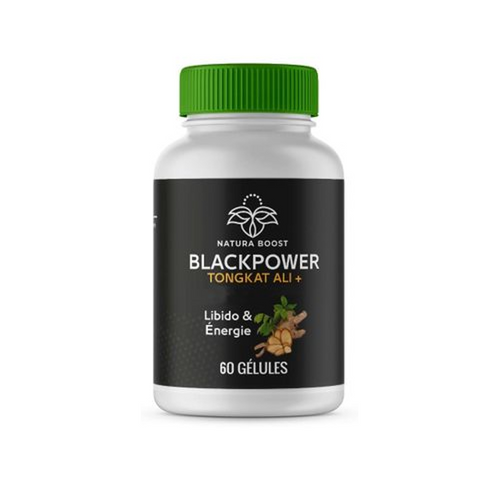 Black Power Tongkat Ali Libido & Energie - 60 Gélules