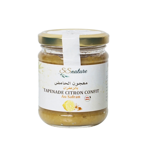 Tapenade Citron Confit Au Safran  - 180 g