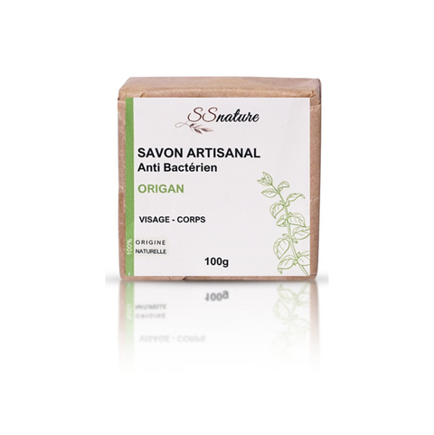 Savon naturel artisanal  Anti Bactérien  Origan