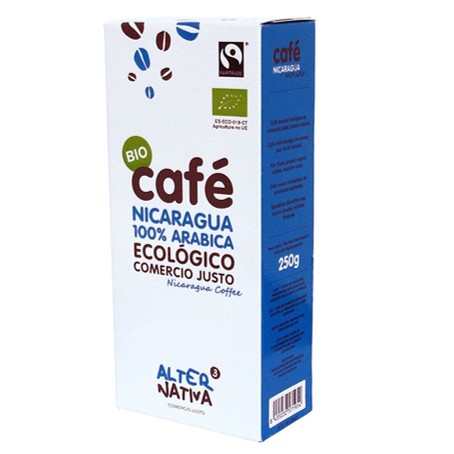 Café moulu Nicaragua Arabica - 250g - Bio
