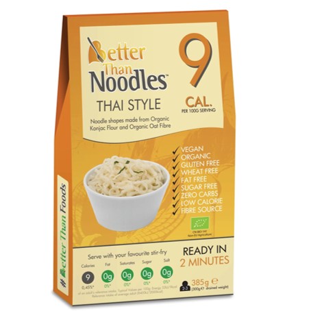 Noodle Thai Style De Konjac Précuites Sans Gluten - 385 g